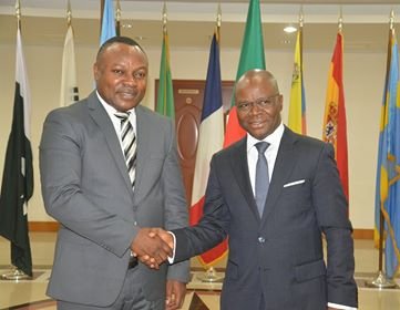 Bénin: Le Ministre Aurélien Agbénonci reçoit Guy Mesmin Adoua Oyila, nouveau Représentant Résident du PAM au Bénin 2