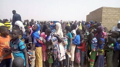 Ouagadougou : De bonnes volontés volent au secours des déplacés internes de Pazaani 1