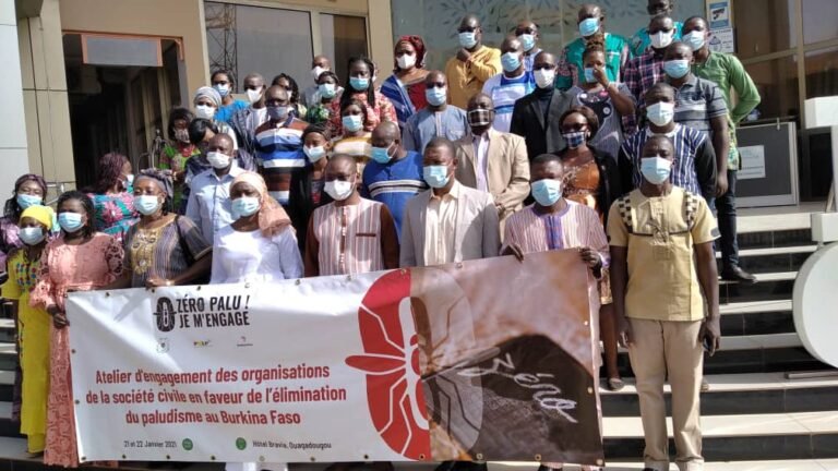 Burkina : engagement de la société civile pour zéro palu. 1
