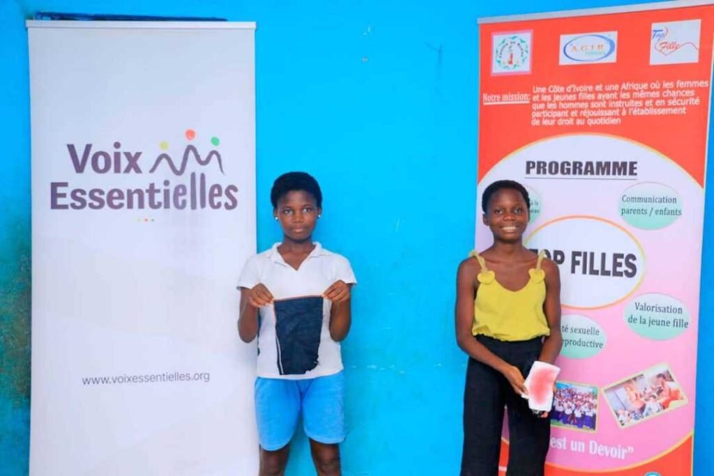 Côte d’Ivoire : Fenac plaide pour la distribution de serviettes hygiéniques en milieu scolaire 2