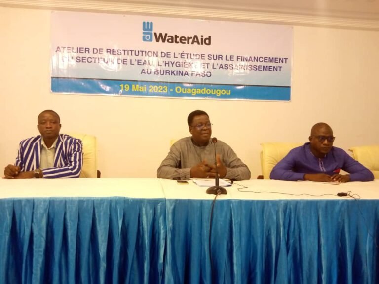 Financement de l’eau : le Burkina devra mobiliser 852,74 milliards de FCFA d’ici à 2025 1