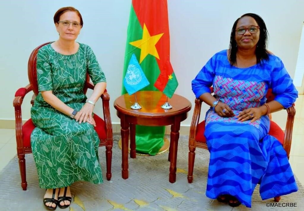 UNICEF : la Représentante résidente au Burkina Sandra Lattouf remercie les autorités burkinabè 2