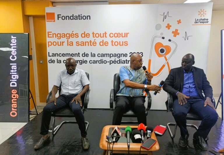 Chirurgie Cardiaque : 30 millions de FCFA mobilisés par la Fondation Orange pour les soins de 10 enfants 1