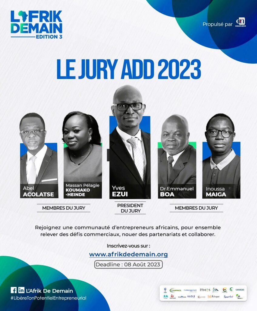 3ème édition du Programme l’AFRIK DE DEMAIN : les membres du Jury dévoilés 2