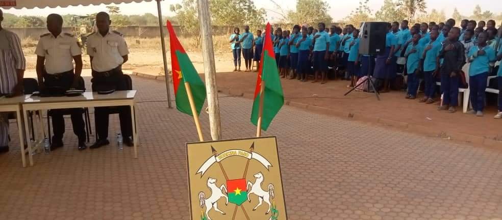 Burkina : Des élèves sensibilisés sur le respect des symboles du pays 2