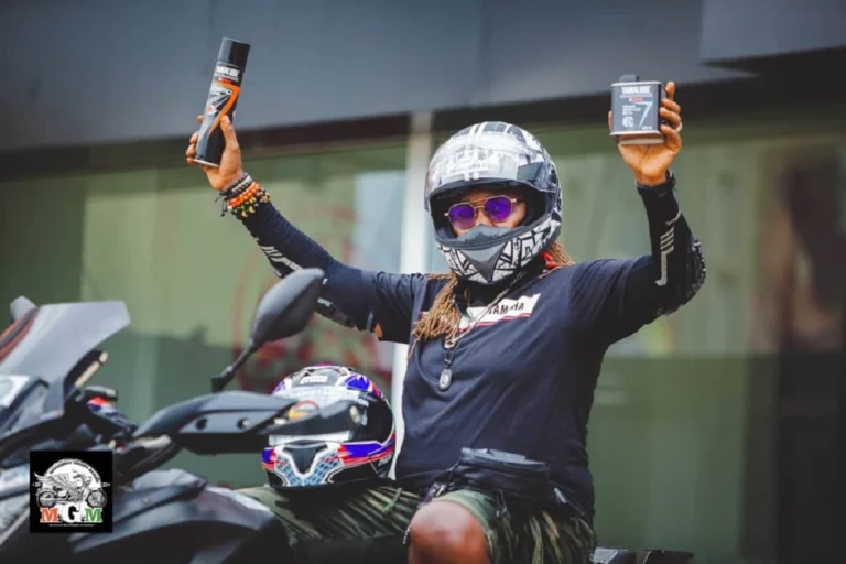 Edith Christine Bamba : La motarde ivoirienne qui doit parcourir 12 000 kilomètres en Afrique 1
