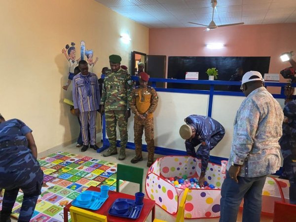 Bobo-Dioulasso : La fondation Go Paga dote la deuxième légion de gendarmerie d’une crèche 7