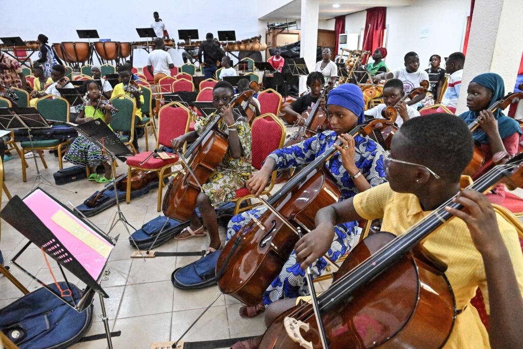 Côte d’Ivoire : Un orchestre philharmonique d’enfants voit le jour en zone rurale 2