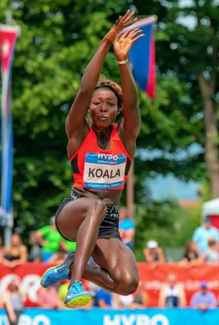Marthe Koala, médaillée d’argent aux championnats d’Afrique d’athlétisme 1
