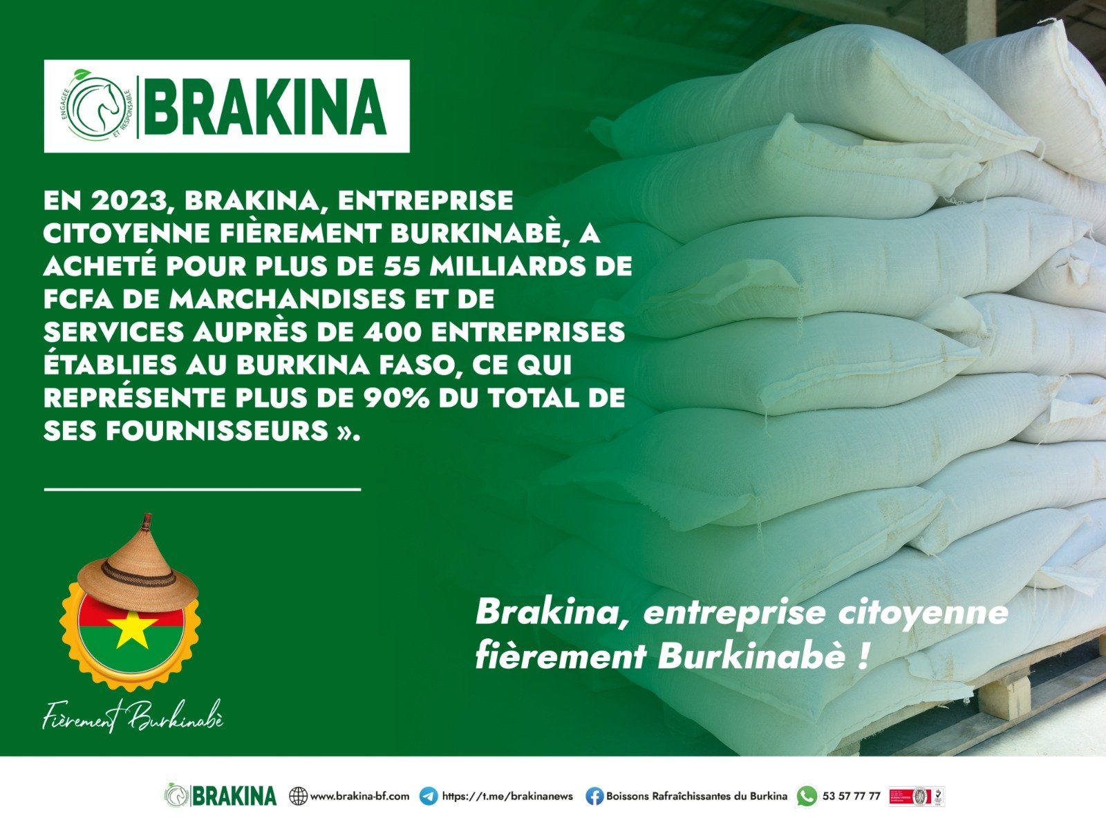 Brakina : une entreprise citoyenne