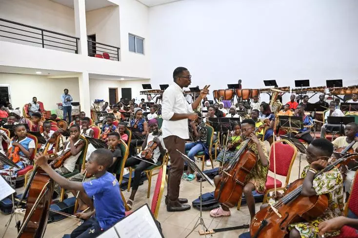 Côte d’Ivoire : Un orchestre philharmonique d’enfants voit le jour en zone rurale 3