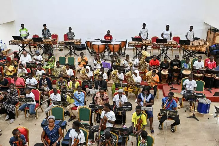 Côte d’Ivoire : Un orchestre philharmonique d’enfants voit le jour en zone rurale 1