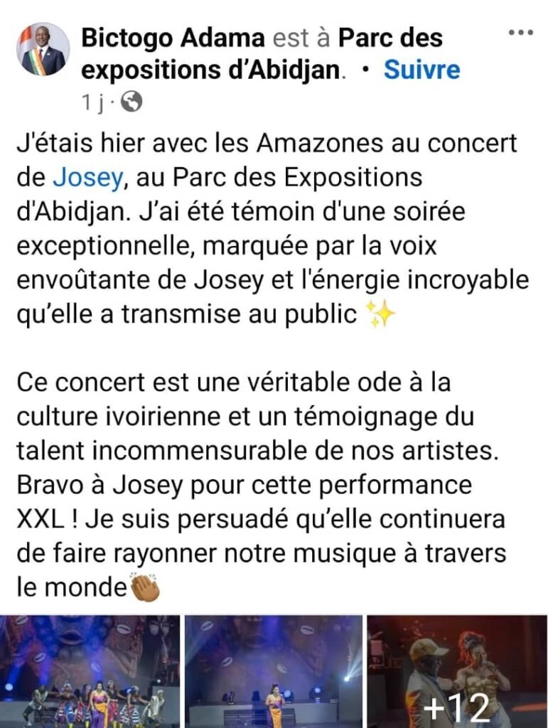 Concert de Josey : Un succès loué par des internautes 4