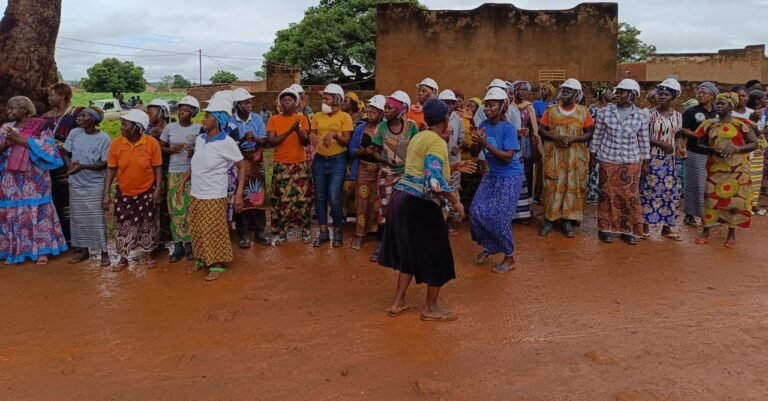 Tiébélé : Des femmes peintres animent la cour royale 4