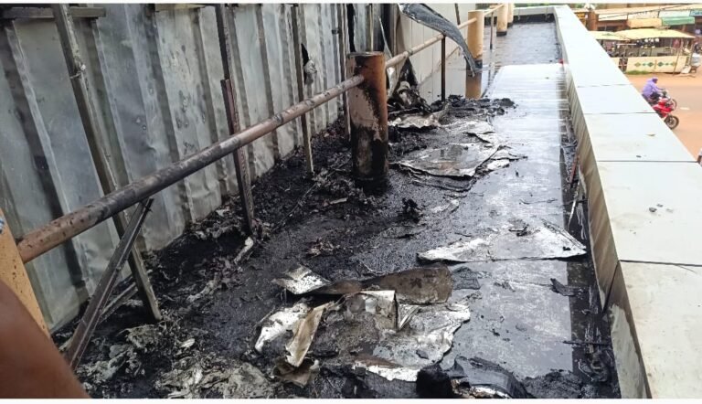 Incendie au grand marché de Ouagadougou : Plus de peur que de mal 1