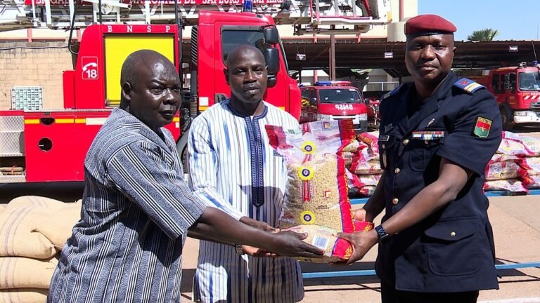 Ouagadougou : L’ANASAP solidaire des veuves et orphelins des militaires sapeurs-pompiers 1