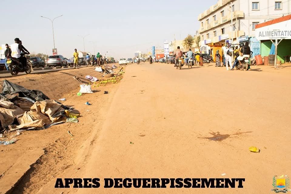 Ouagadougou : La Police Municipale déguerpit les occupants anarchiques des voies 2