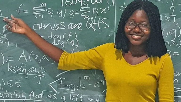 Angela Tabiri : "La reine des maths" ghanéenne veut encadrer les jeunes filles 5