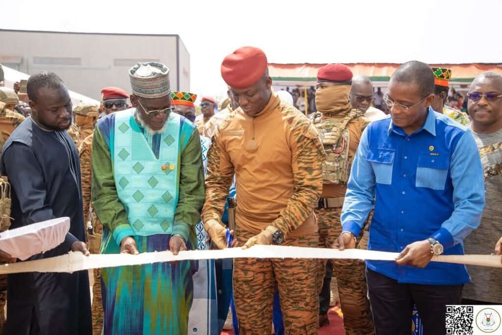 Saaba : Le Président du Faso inaugure une minoterie