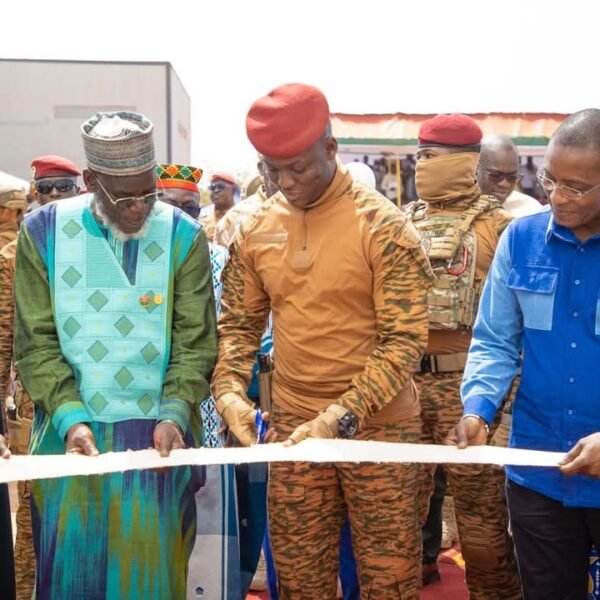 Saaba : Le Président du Faso inaugure une minoterie