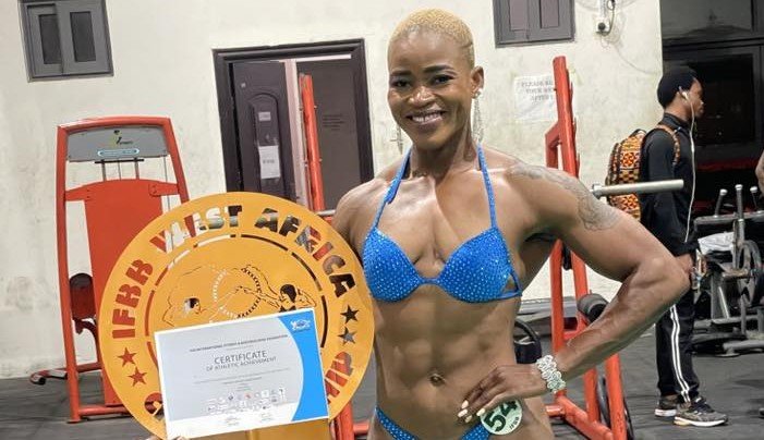 Bodybuilding - Safoura Compaoré décroche l'OR à la IFBB West Africa Championship au Ghana 3